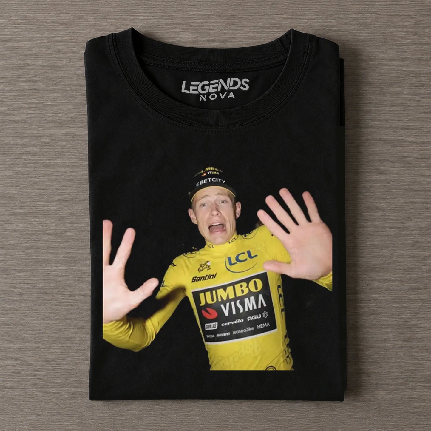 Jonas Vingegaard 2026 Vintage Crying Tee