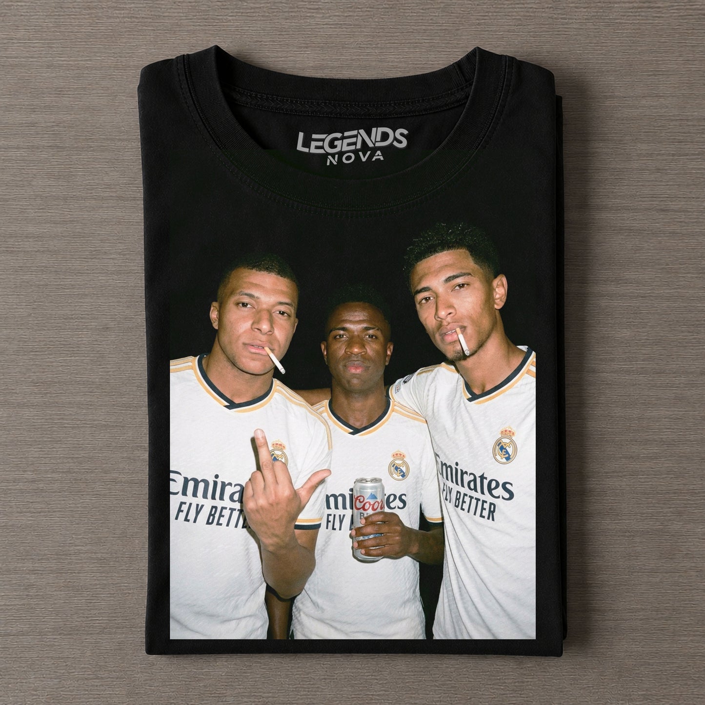 Vinícius Júnior & Kylian Mbappé & Jude Bellingham T-shirt