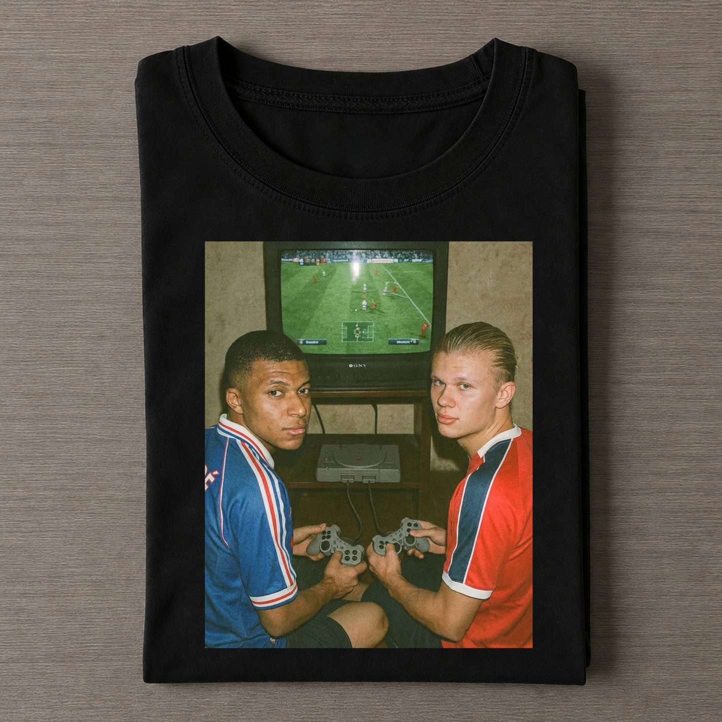 Funny Kylian Mbappe & Erling Haaland TEE
