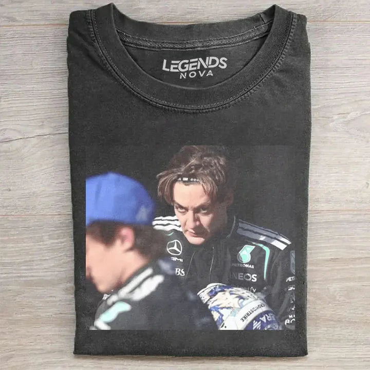 George Russell "Angry Emperor" Iconic Moment Tee