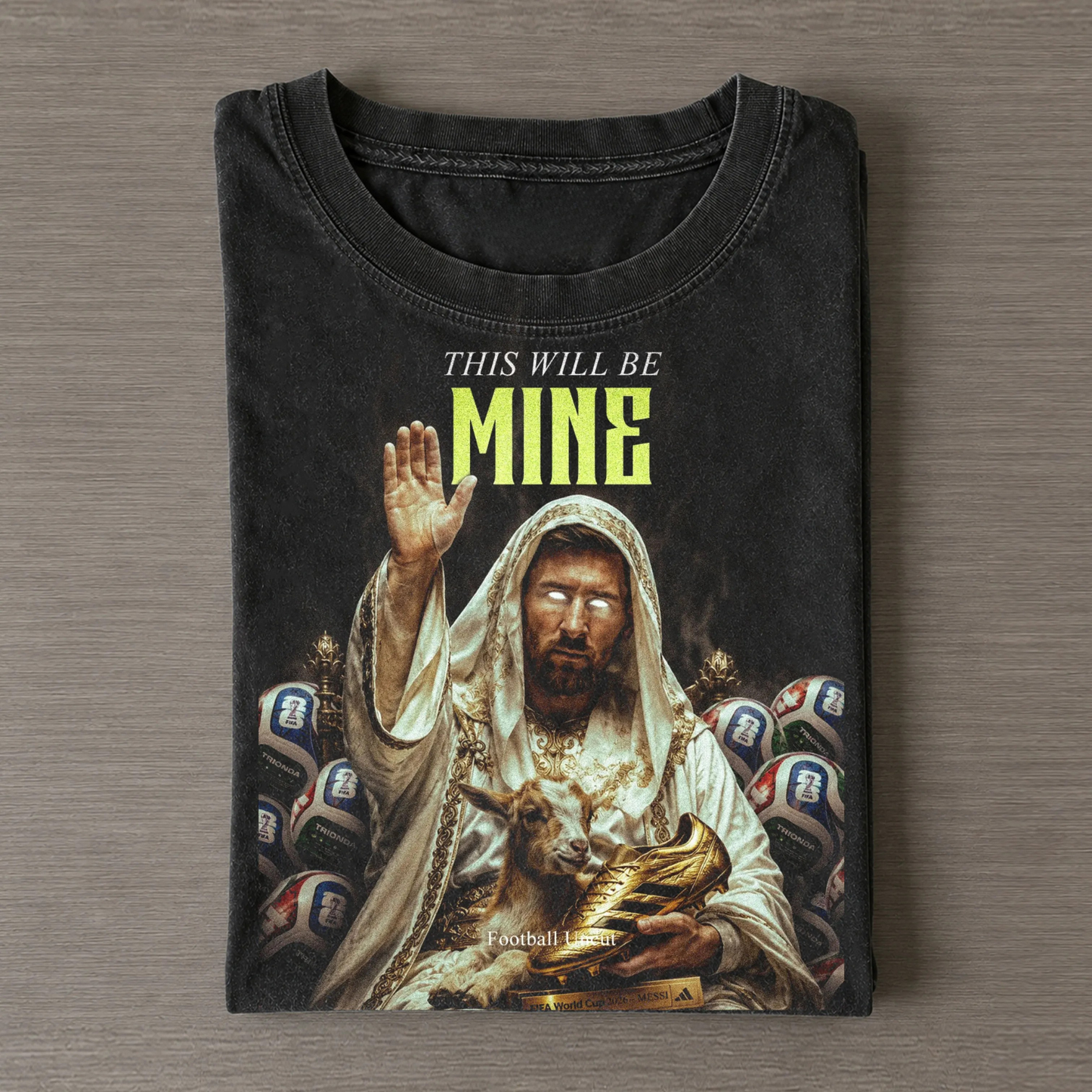 The King of Messi Vintage Tee