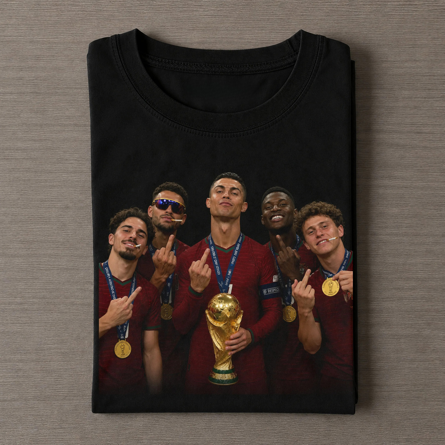 Portuguesa Football Team Vintage T-shirt