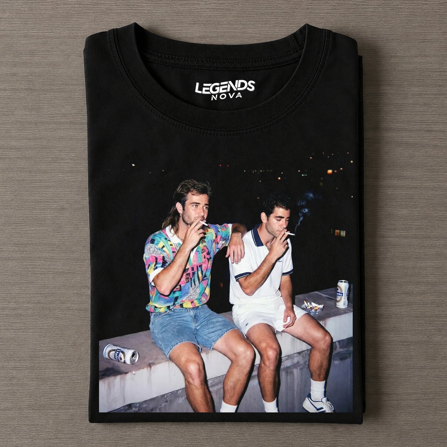 Andre Agassi & Pete Sampras Tee