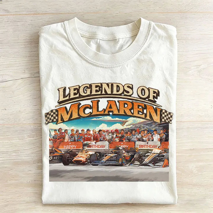 Legends of McLaren F1 Vintage T-shirt