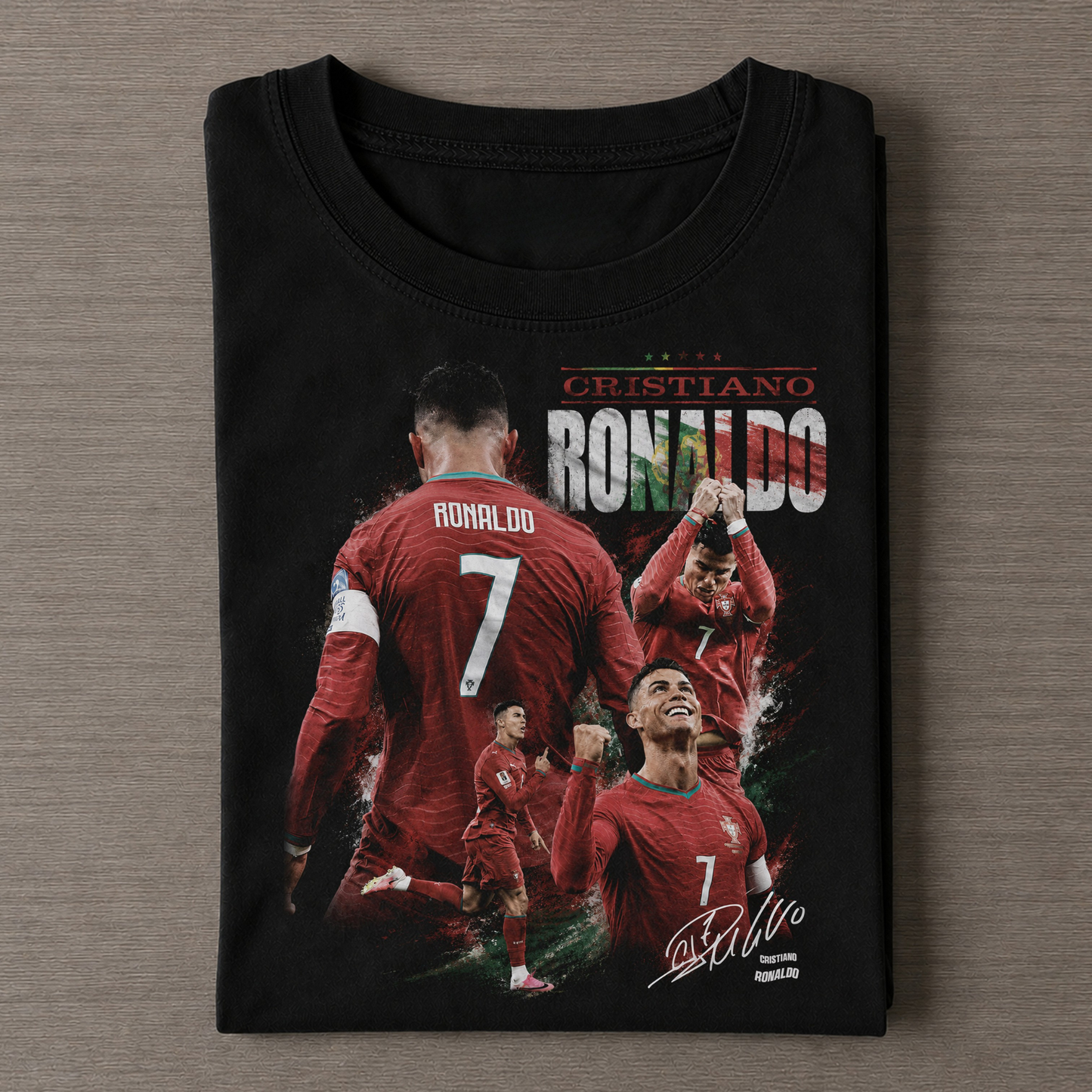 Cristiano Ronaldo 2026 Vintage TEE