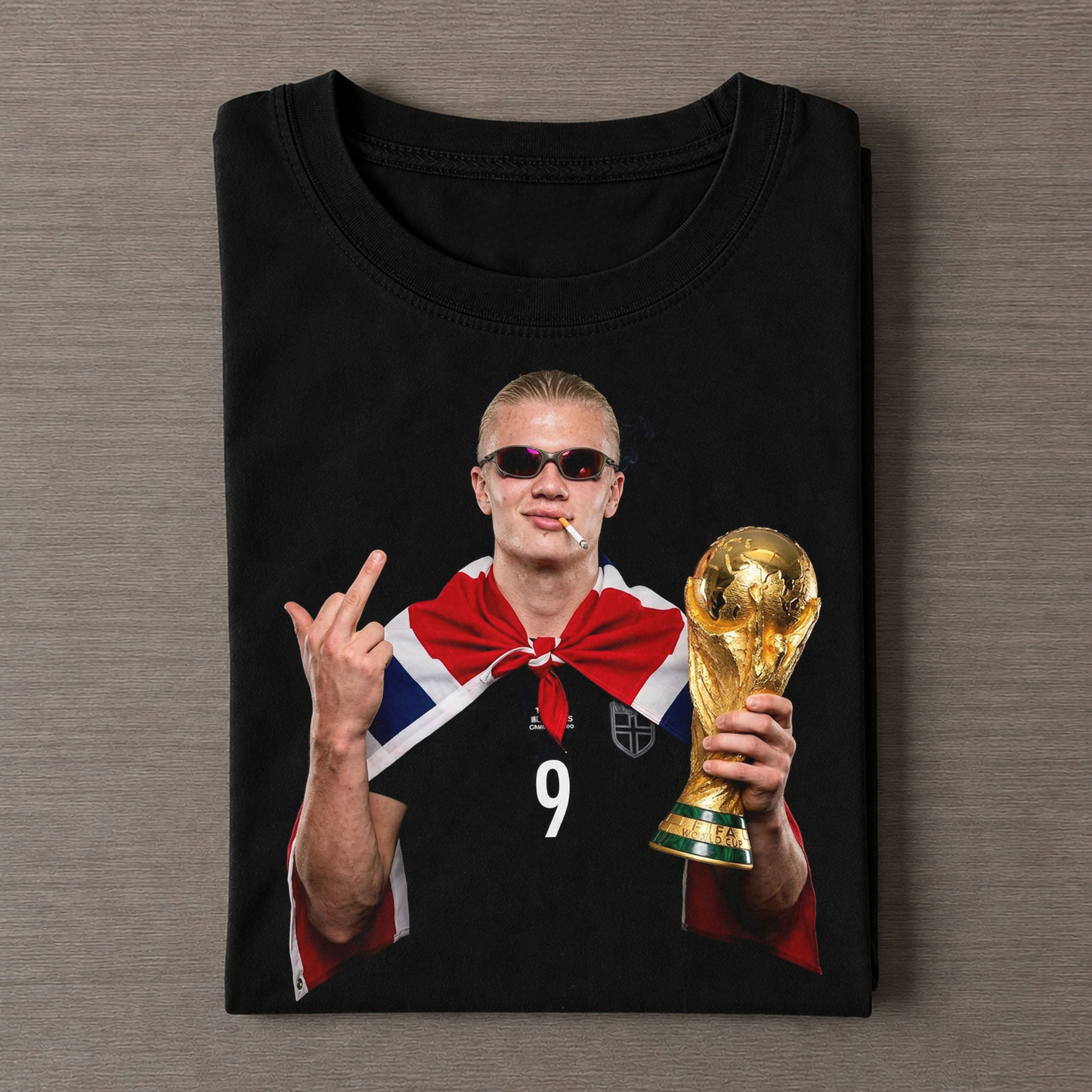 Erling Haaland 2026 Vintage T-shirt