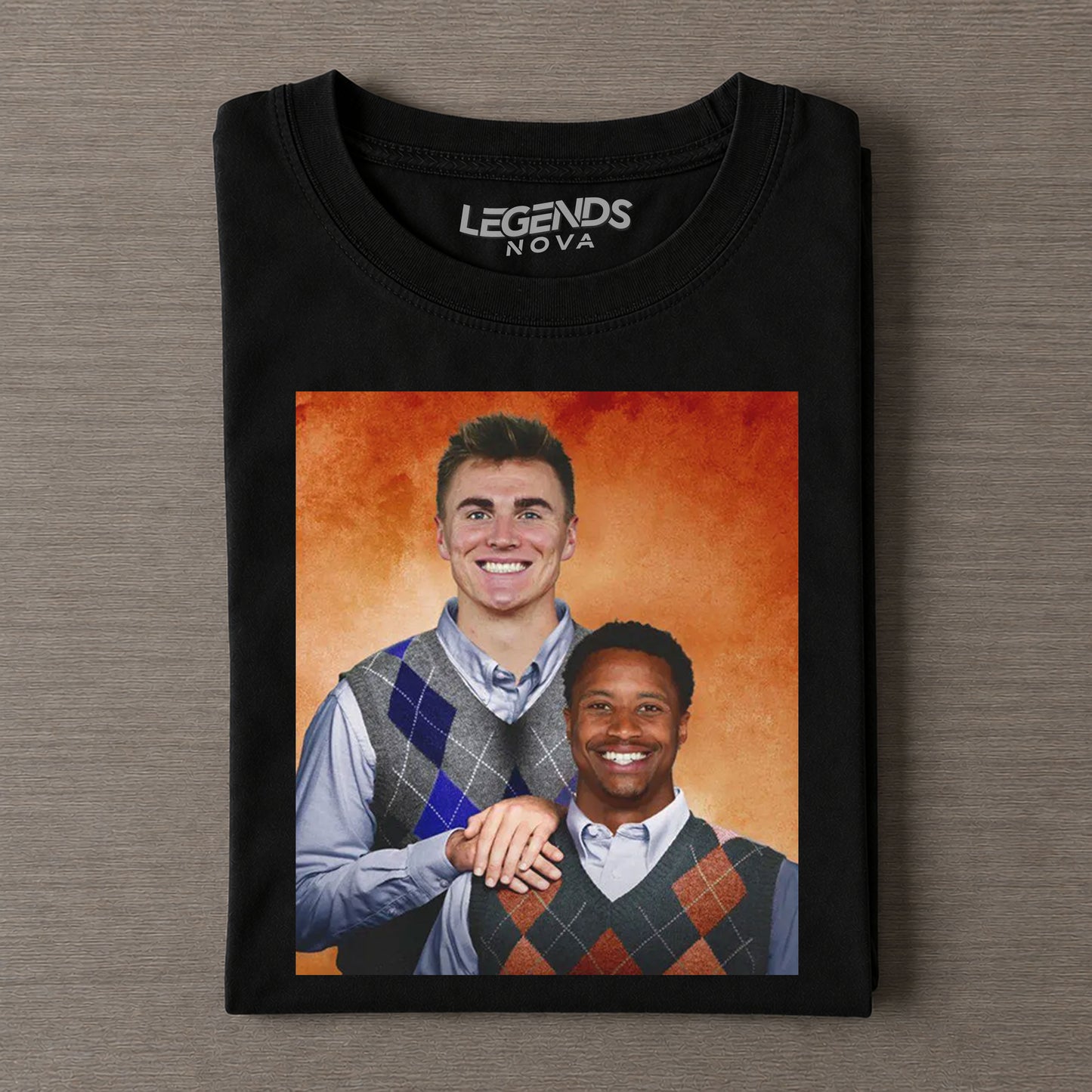 Bo Nix & Courtland Sutton Step Brothers Poster T-shirt