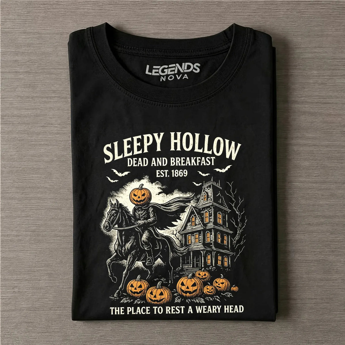 Sleepy Hollow Dead And Breakfast Halloween T-shirt