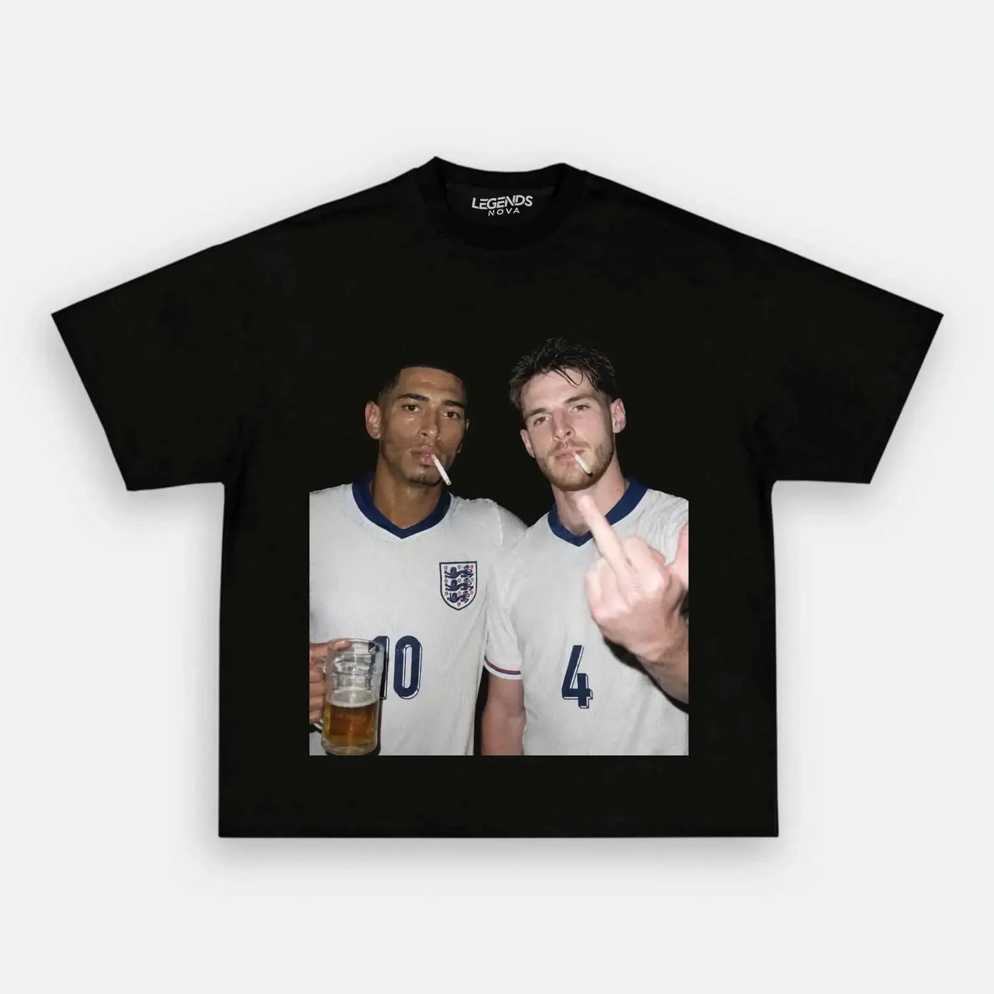 Jude Bellingham & Declan Rice England Tee