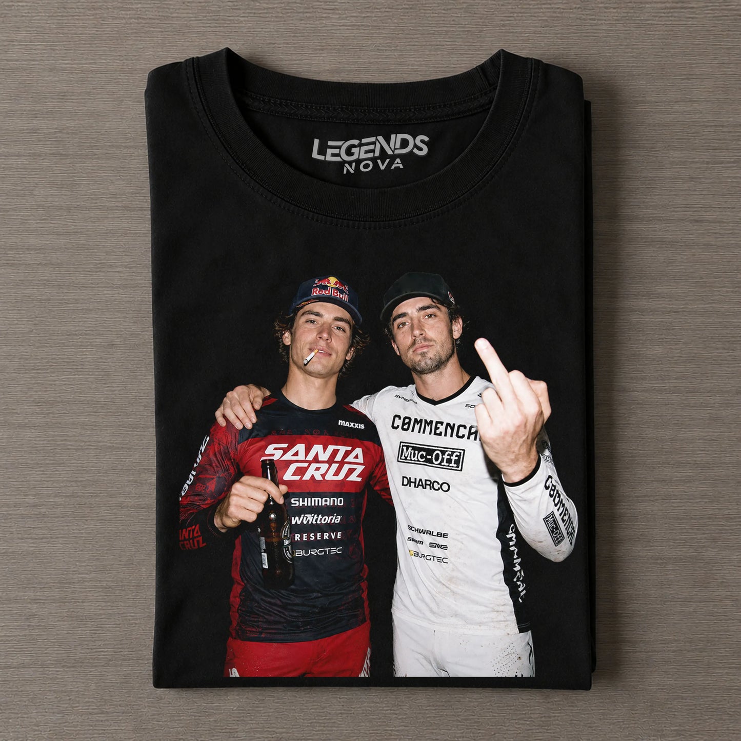 Jackson Goldstone & Amaury Pierron 2026 UCI MTB DHI World Champs T-shirt