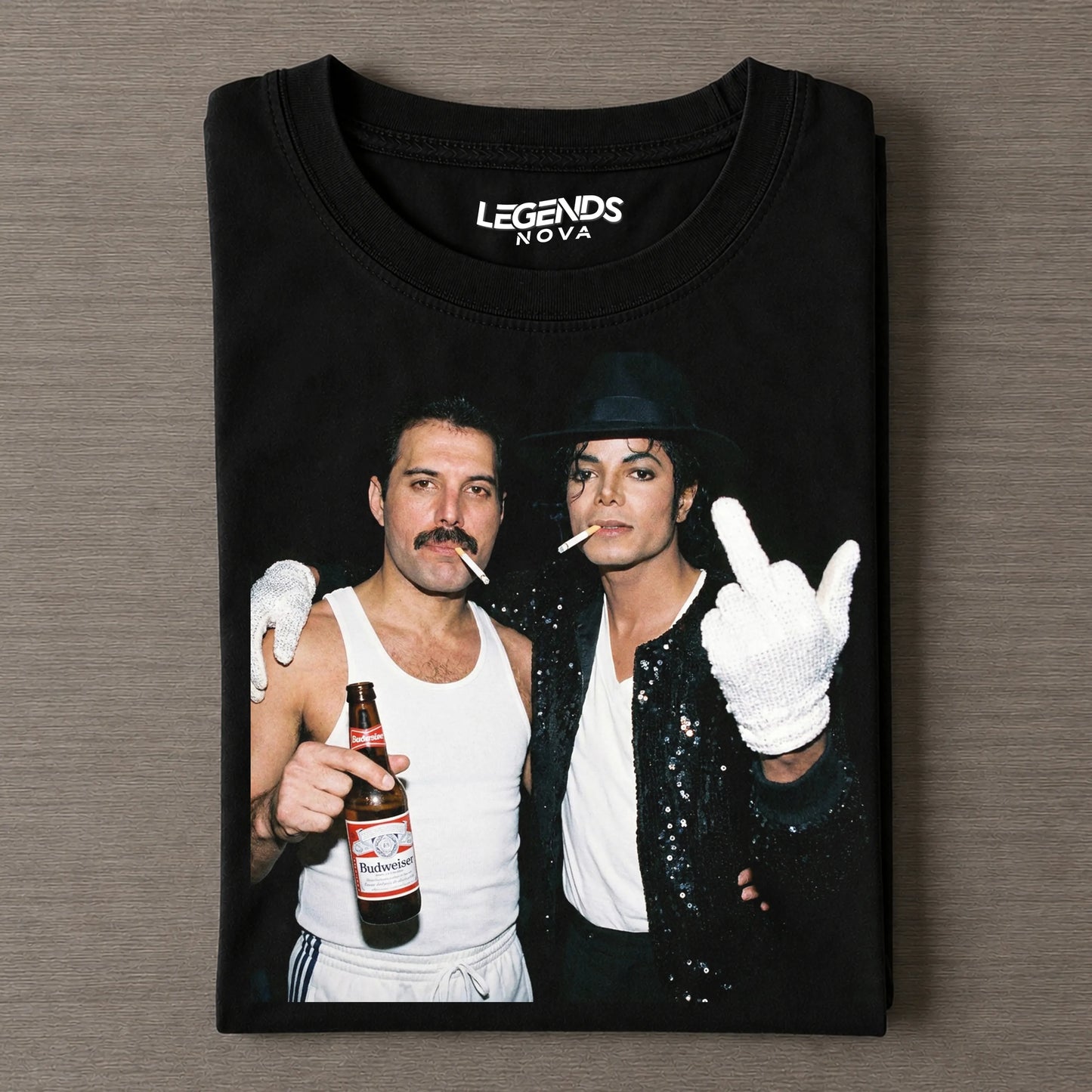 Michael Jackson & Freddie Mercury Tee