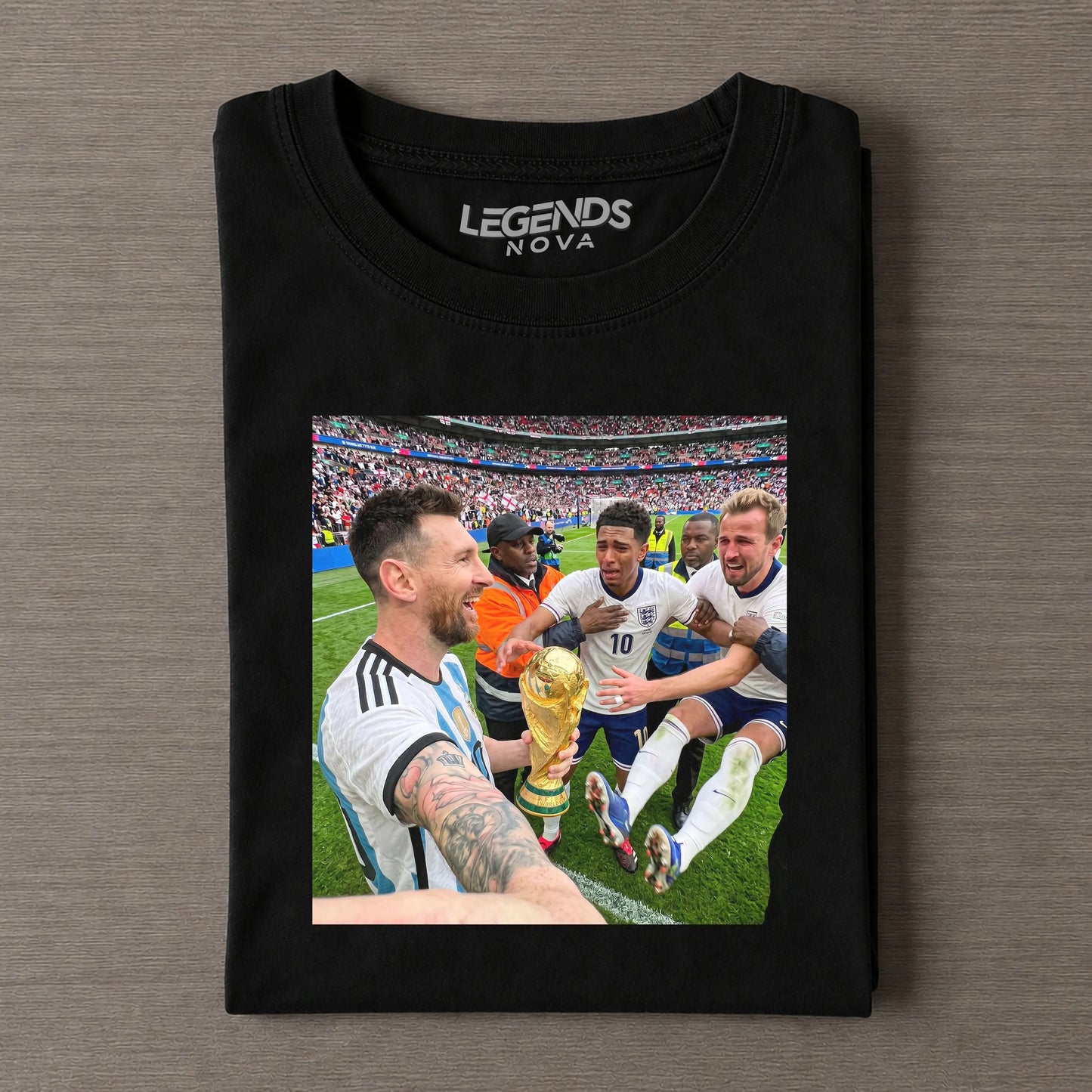Bellingham, Kane & Messi World Cup Funny T-shirt