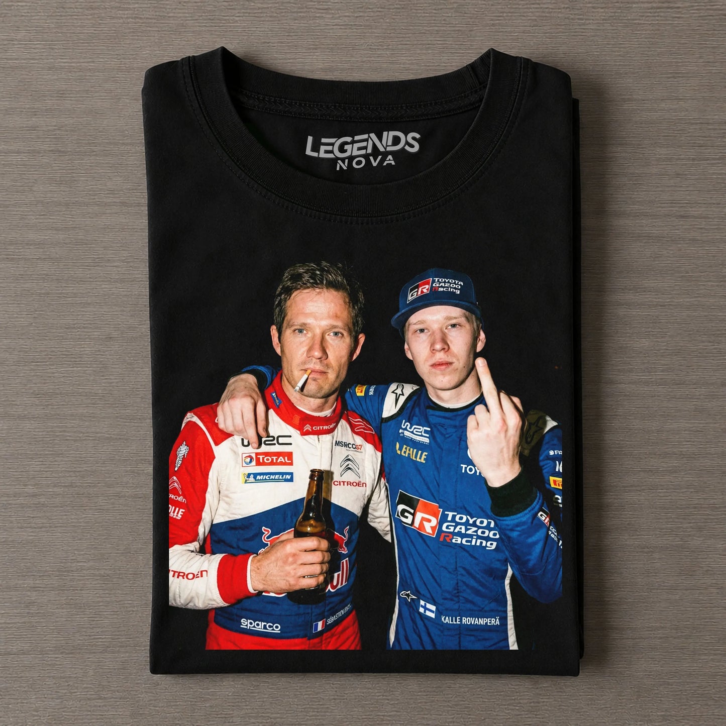 Sébastien Ogier & Kalle Rovanperä 2026 Secto Rally Finland|WRC Tee