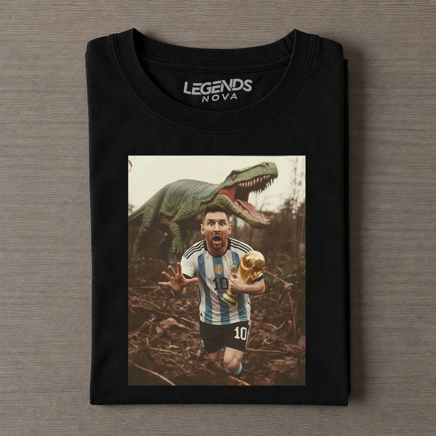 Argentina Messi Funny Vintage Tee