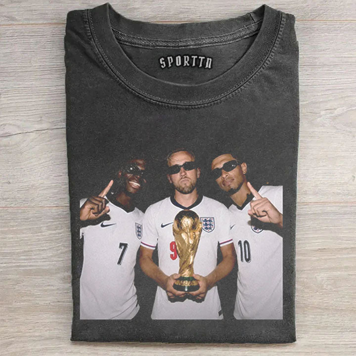 Bukayo Saka & Harry Kane & Jude Bellingham England Tee