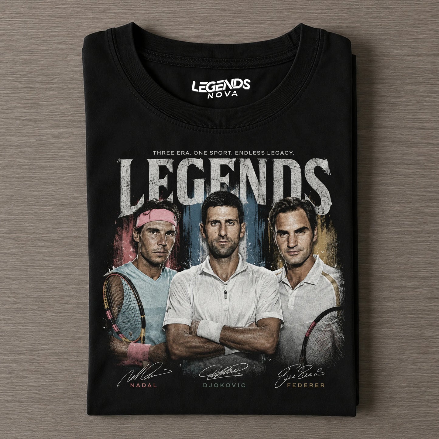 Djokovic & Nadal & Federer Legends Tee