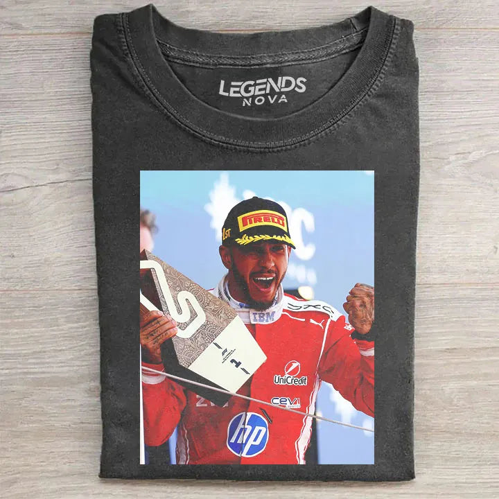 Lewis Hamilton F1 Retro T-shirt