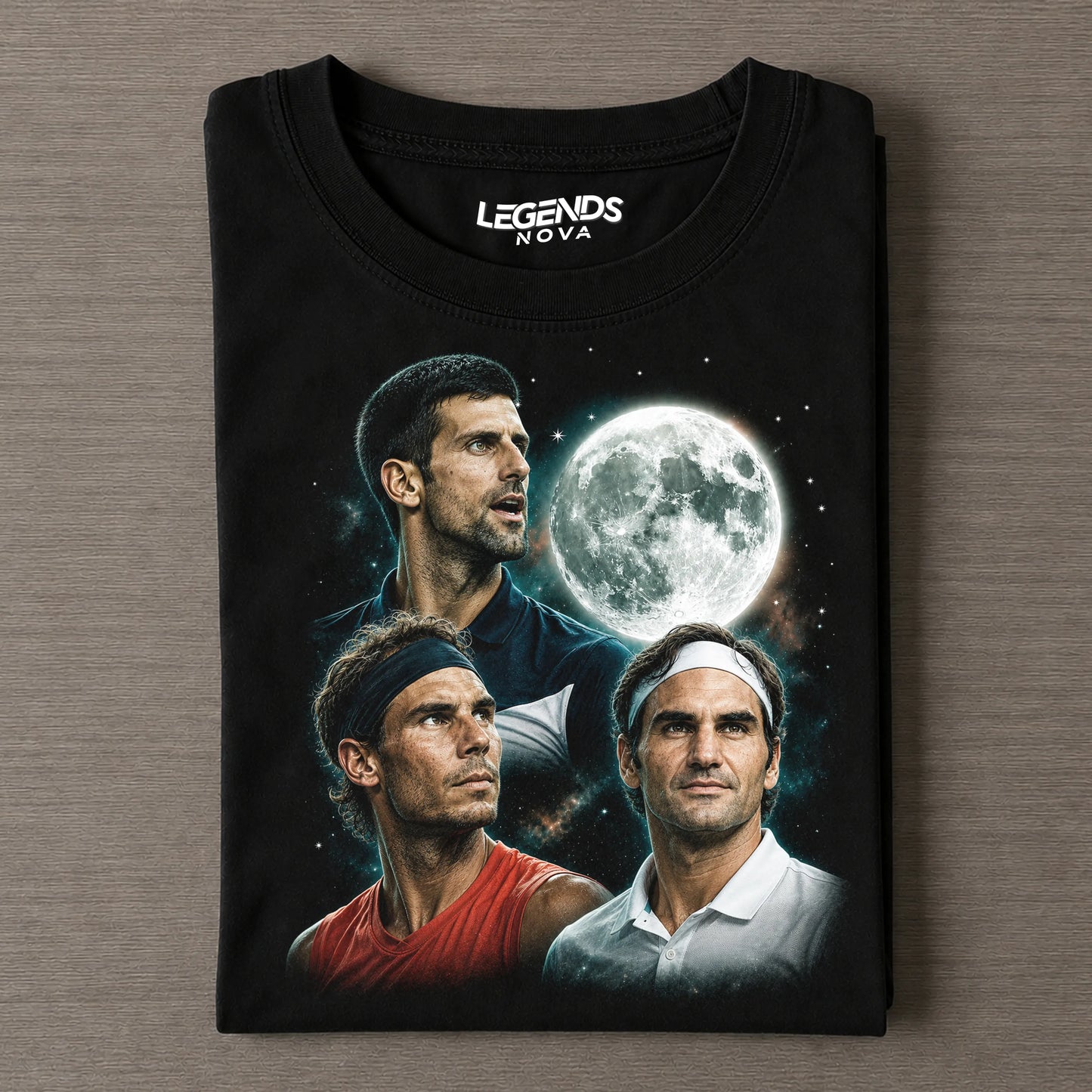 Funny Djokovic & Nadal & Federer Tee
