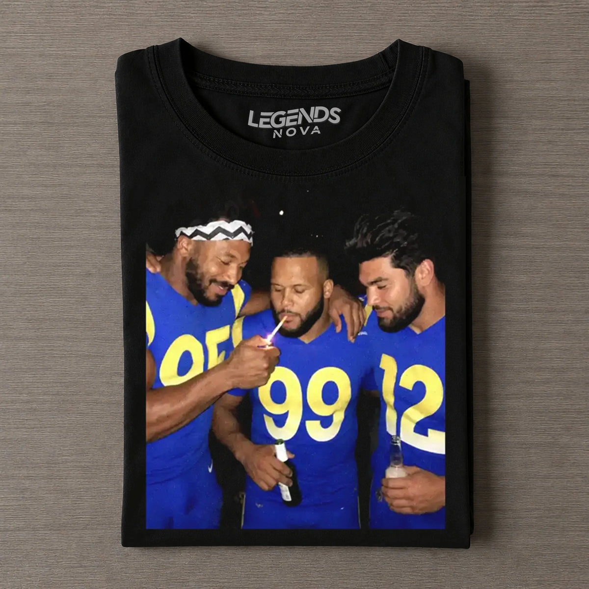 MG & AD LA Rams Football T-shirt