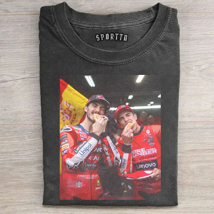 Francesco "Pecco" Bagnaia & Marc Márquez MotoGP T-shirt