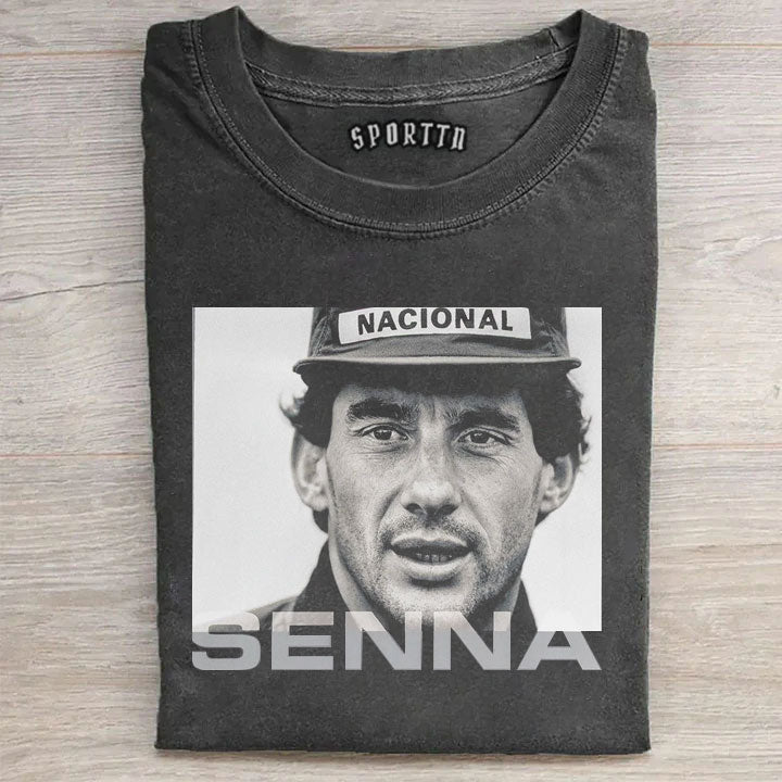 F1 Eternal Senna Classic Retro T-shirt