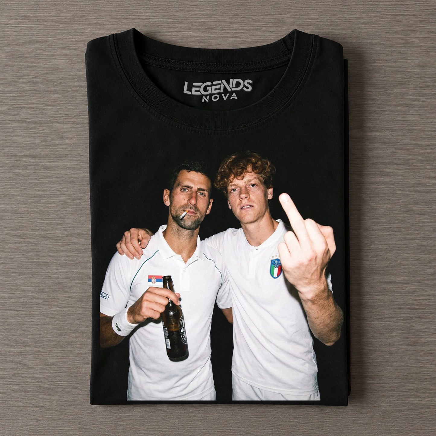 Novak Djokovic & Italy Jannik Sinner Wimbledon 2026 Men's Singles Germany T-shirt