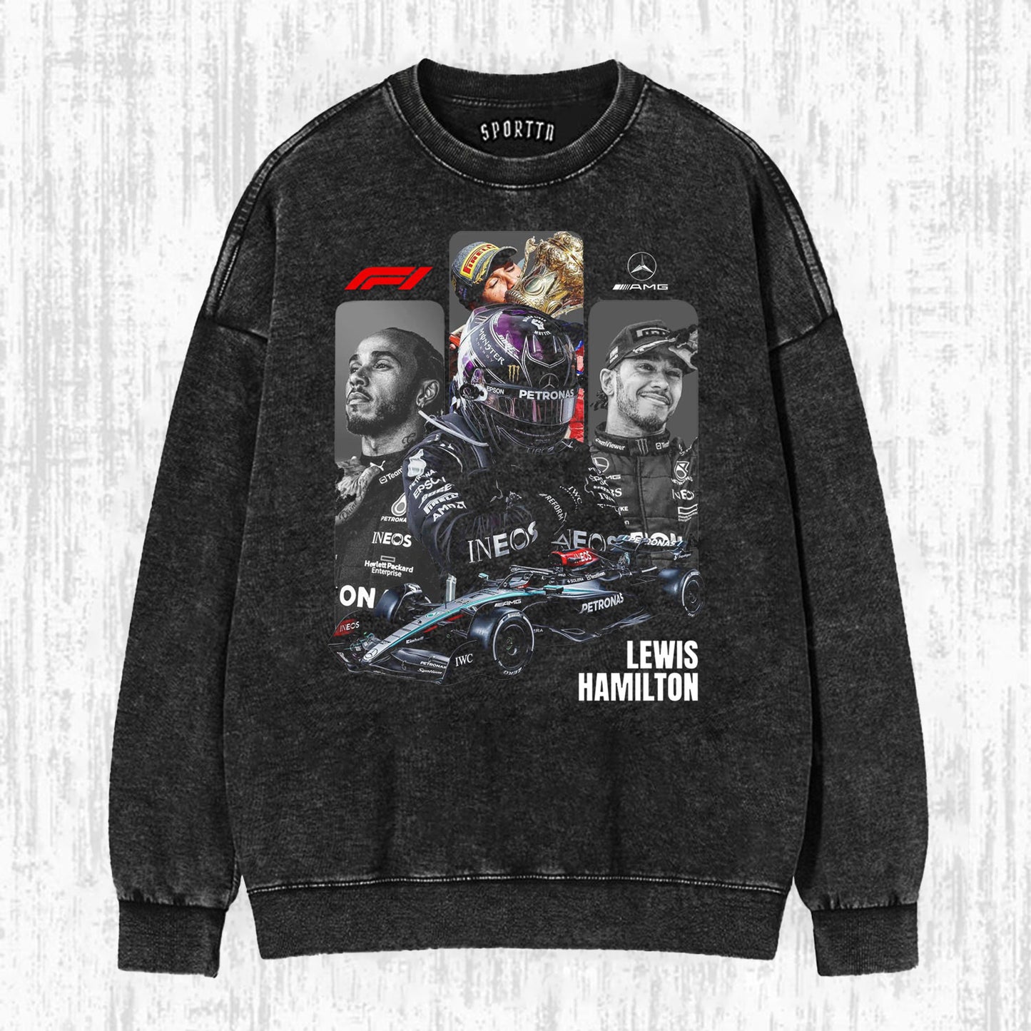 Lewis Hamilton F1 Tee/Sweatshirt/Hoodie