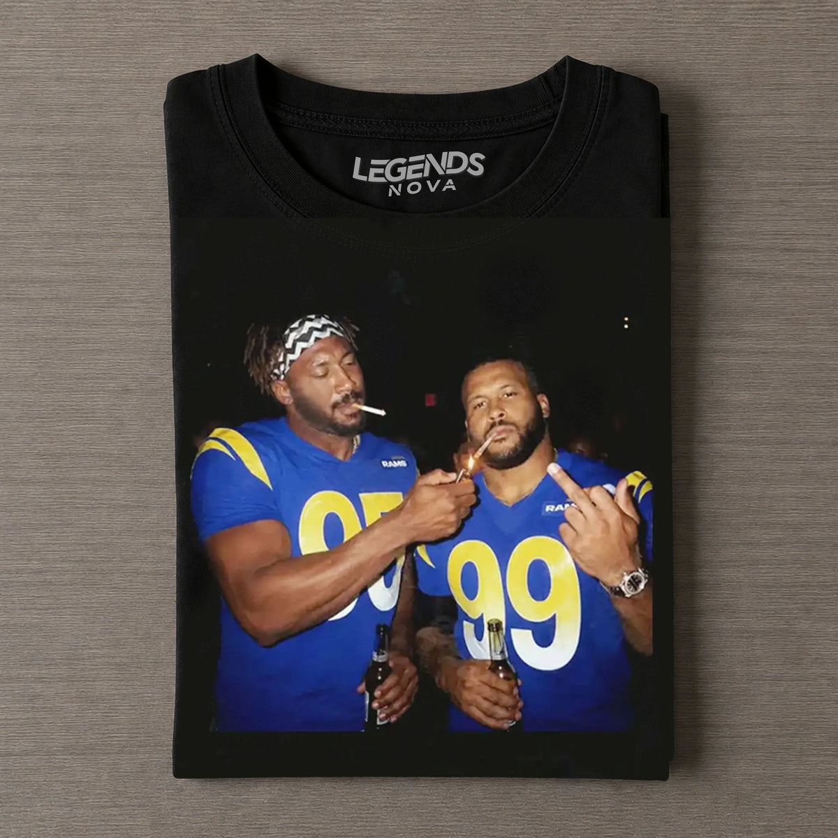 MG & AD LA Rams Football T-shirt