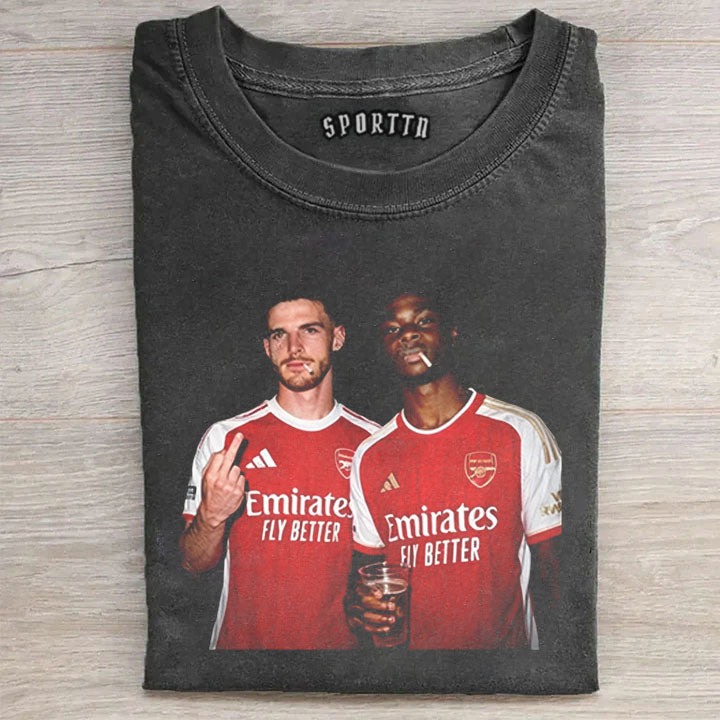 Arsenal-Declan Rice & Bukayo Saka Tee