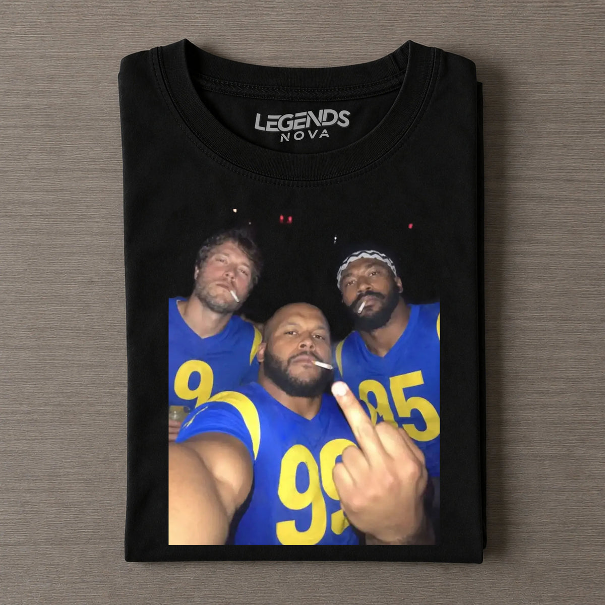 MG & AD & MS Rams Funny Football T-shirt