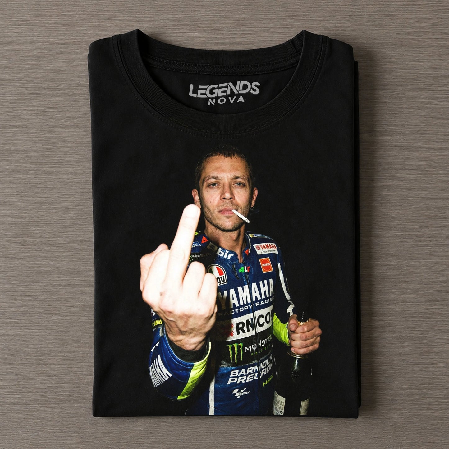 The Doctor Valentino Rossi #46 GOAT Moto GP Retro Tee