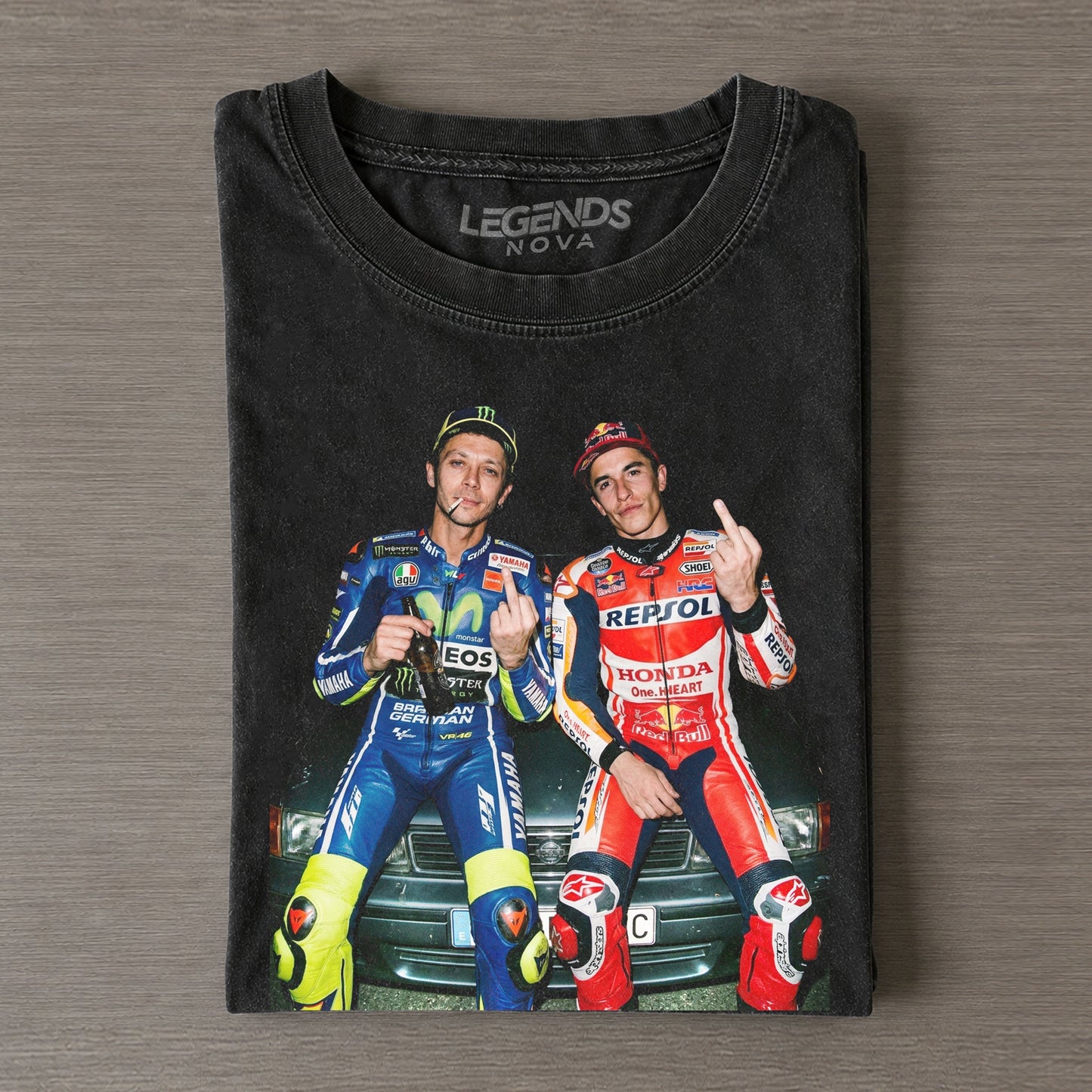 Valentino Rossi & Marc Marquez Moto GP Tee