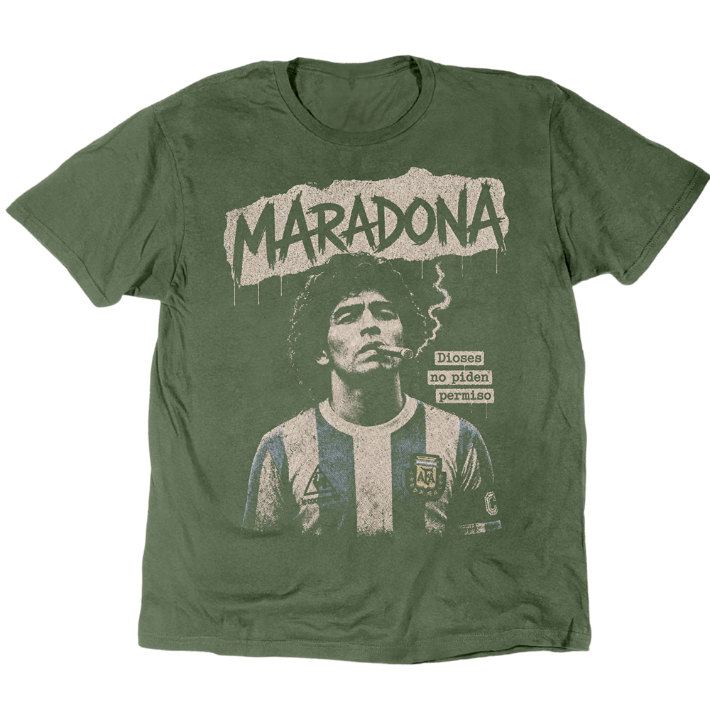 Maradona Dioses No Piden Permiso T-Shirt