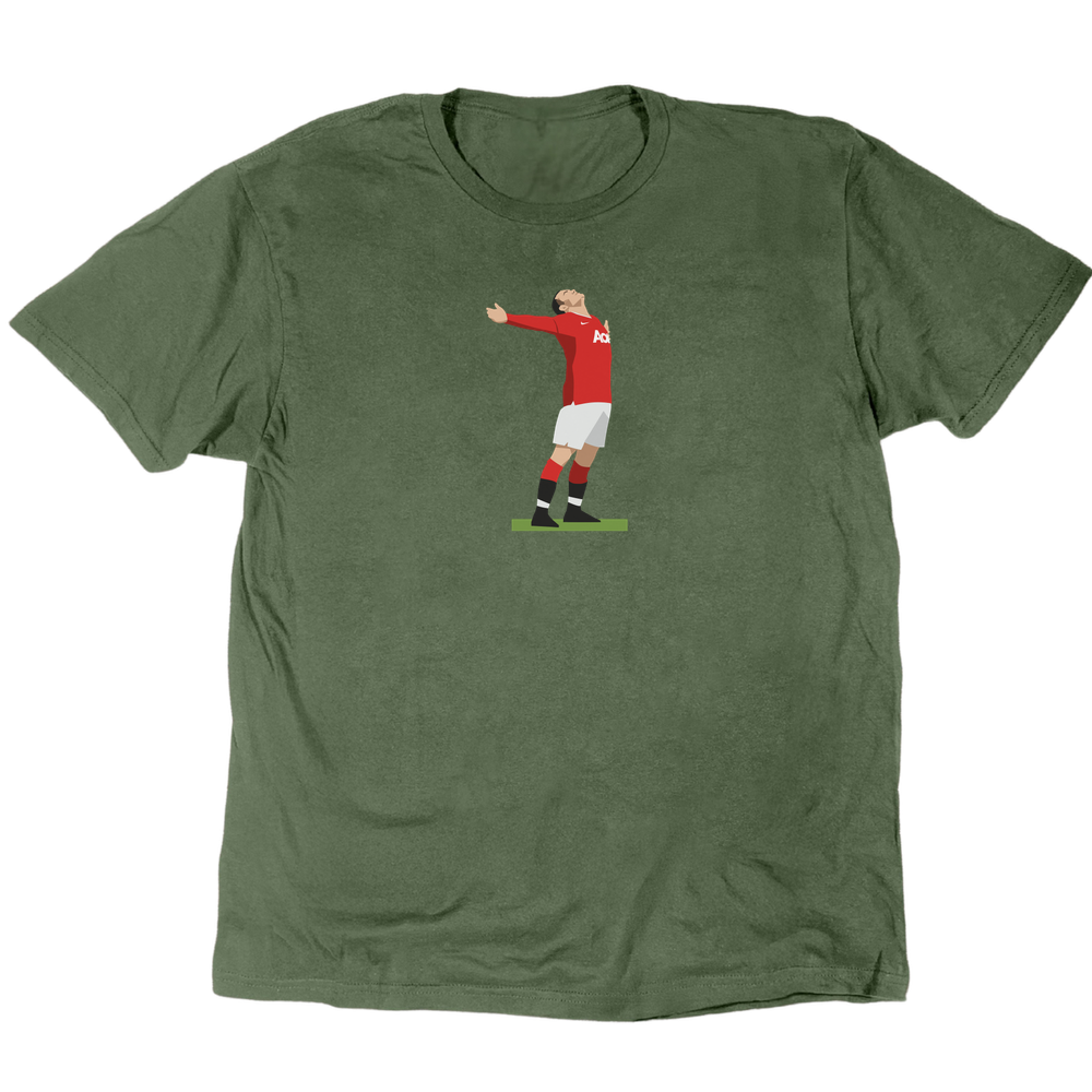 Icons Illustrated Rooney The Celebration T-Shirt