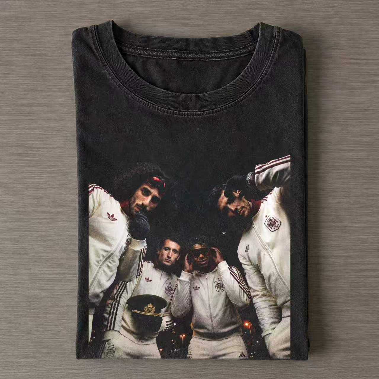 Spain Soccer Style V5 Vintage Tee