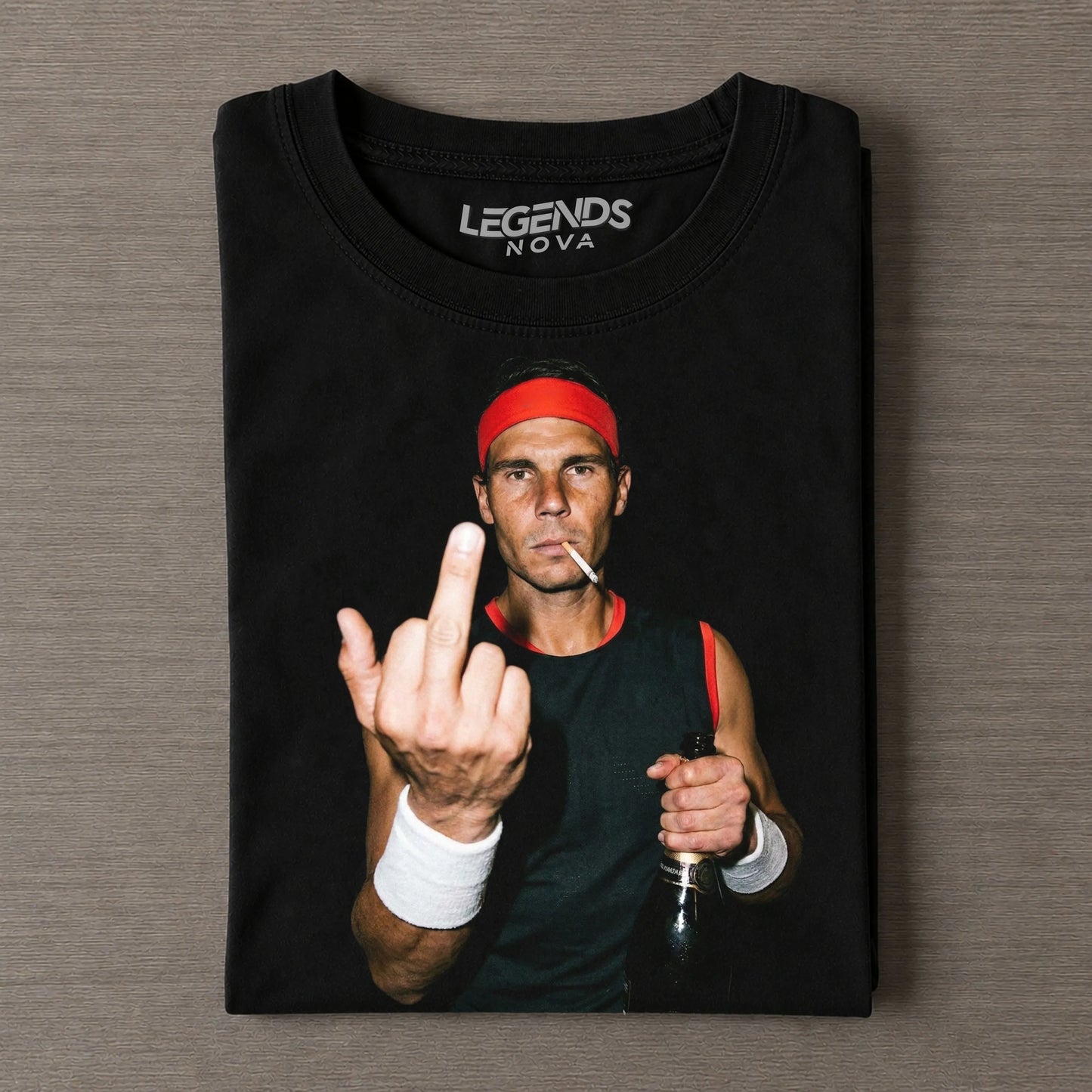 Rafael Nadal Tennis legend graphic T-shirt