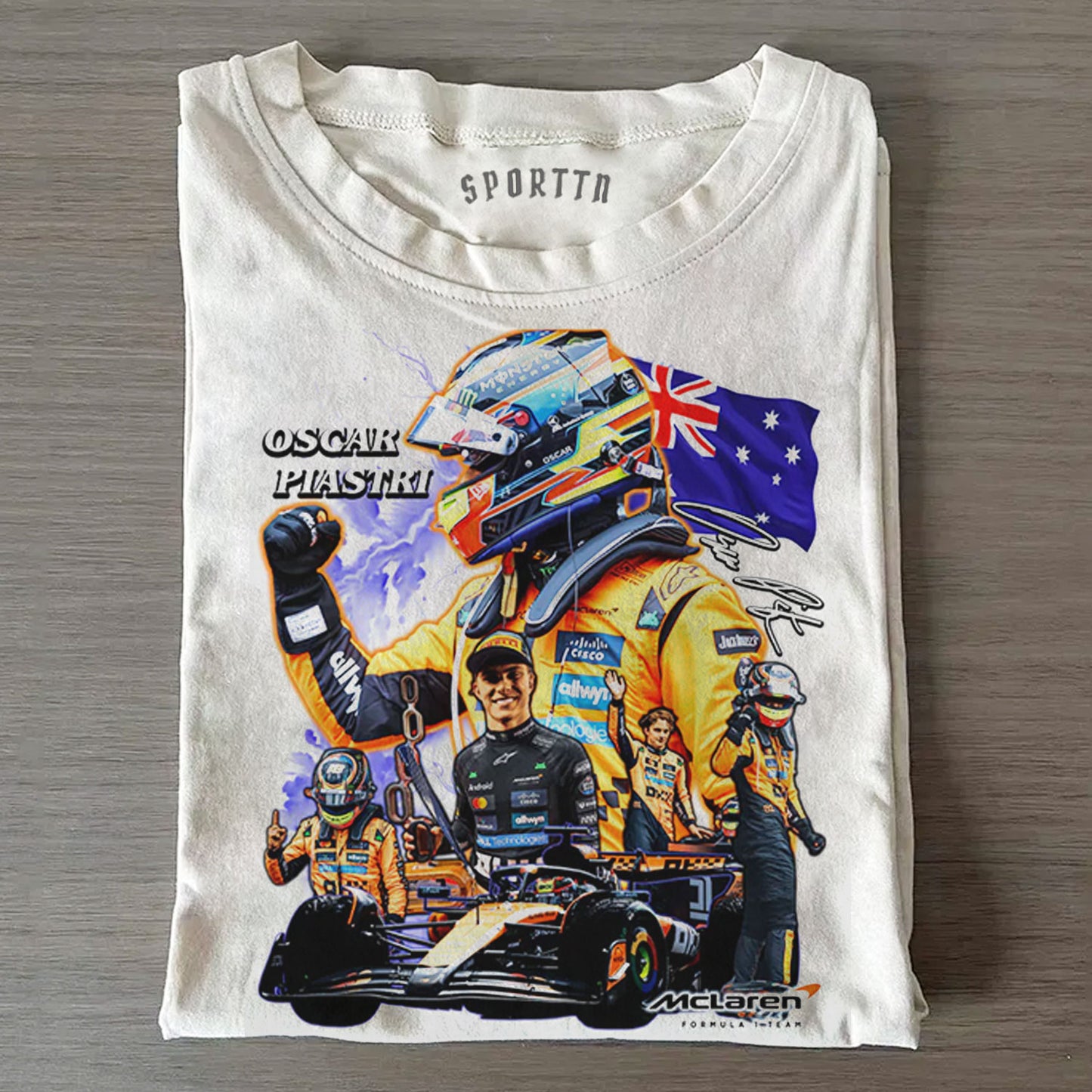 Oscar Piastri Graphic F1 Tee/Sweatshirt/Hoodie