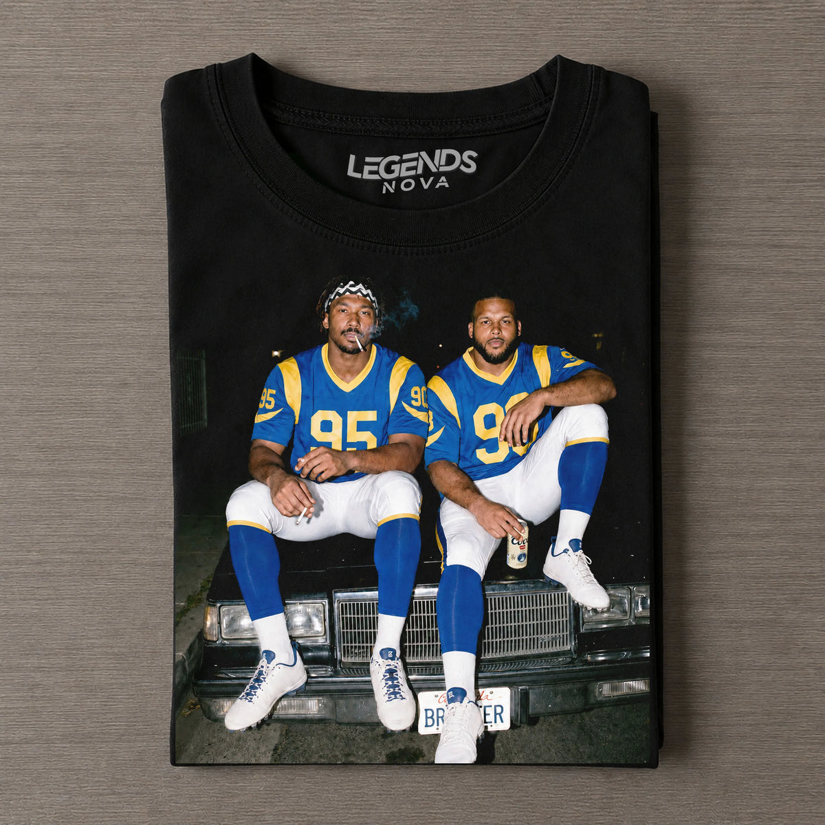MG & AD LA Rams Football T-shirt