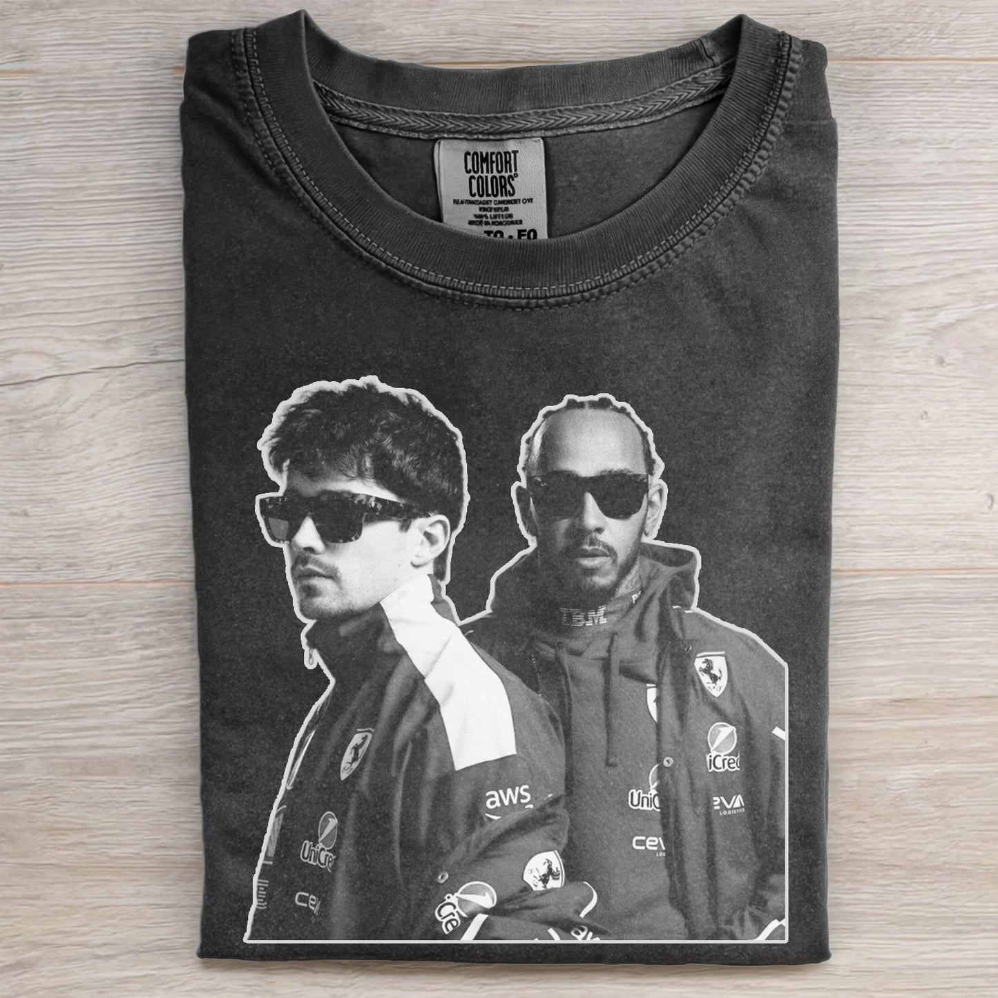 F1 Lewis Hamilton & Charles Leclerc T-Shirt