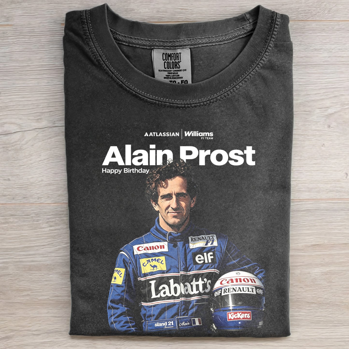 Alain Prost Autograph Collection Tee