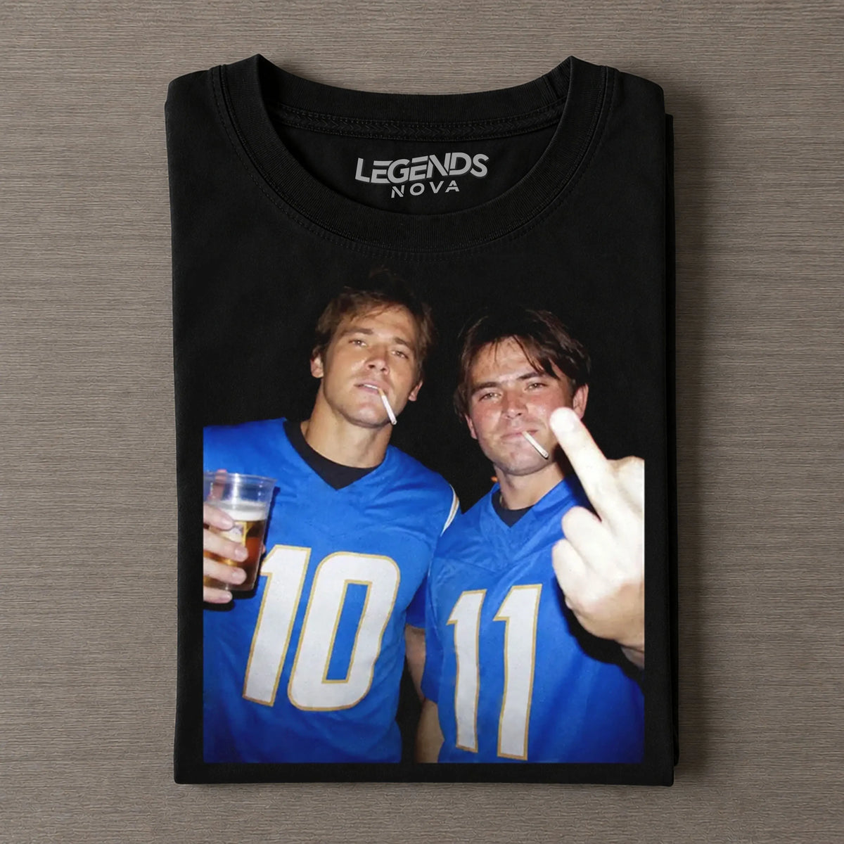 JH10 & CD11 Football Tee
