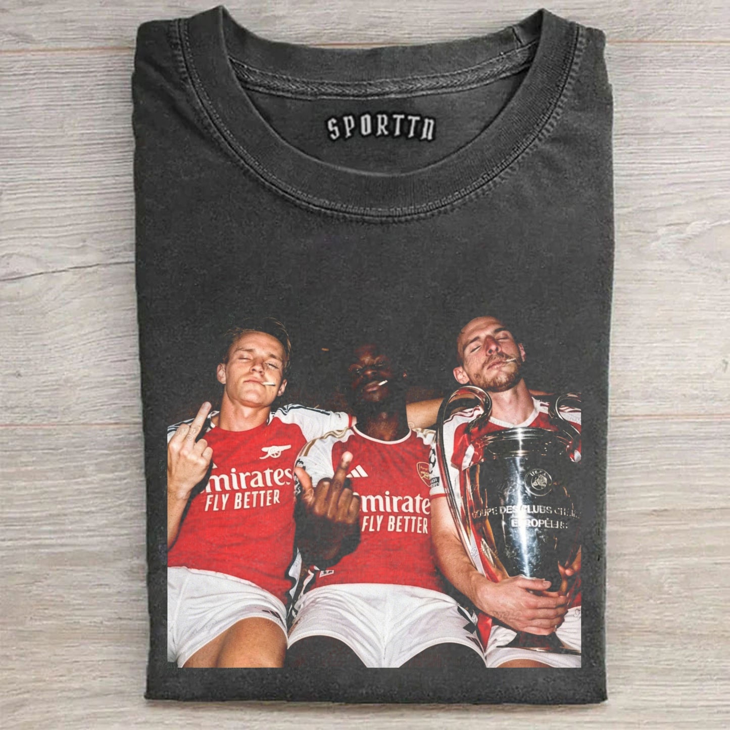Arsenal-Declan Rice ＆ Bukayo Saka ＆ Martin Odegaard Tee