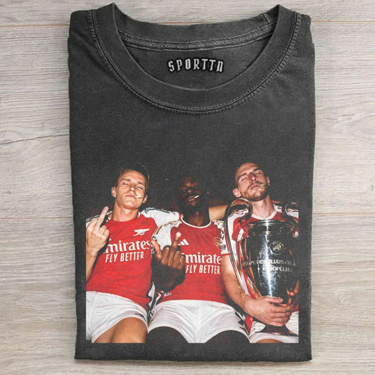 Arsenal-Declan Rice ＆ Bukayo Saka ＆ Martin Odegaard Tee