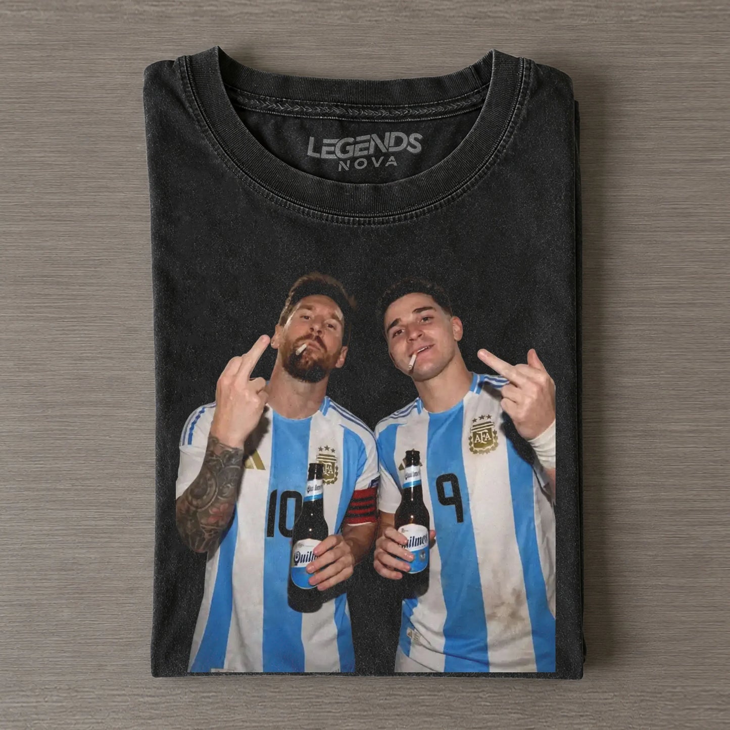 Lionel Messi & Julián Álvarez Argentina Tee