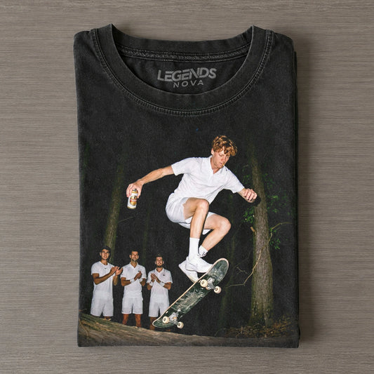 Wimbledon 2026 Men's Singles Italy Jannik Sinner Funny T-shirt