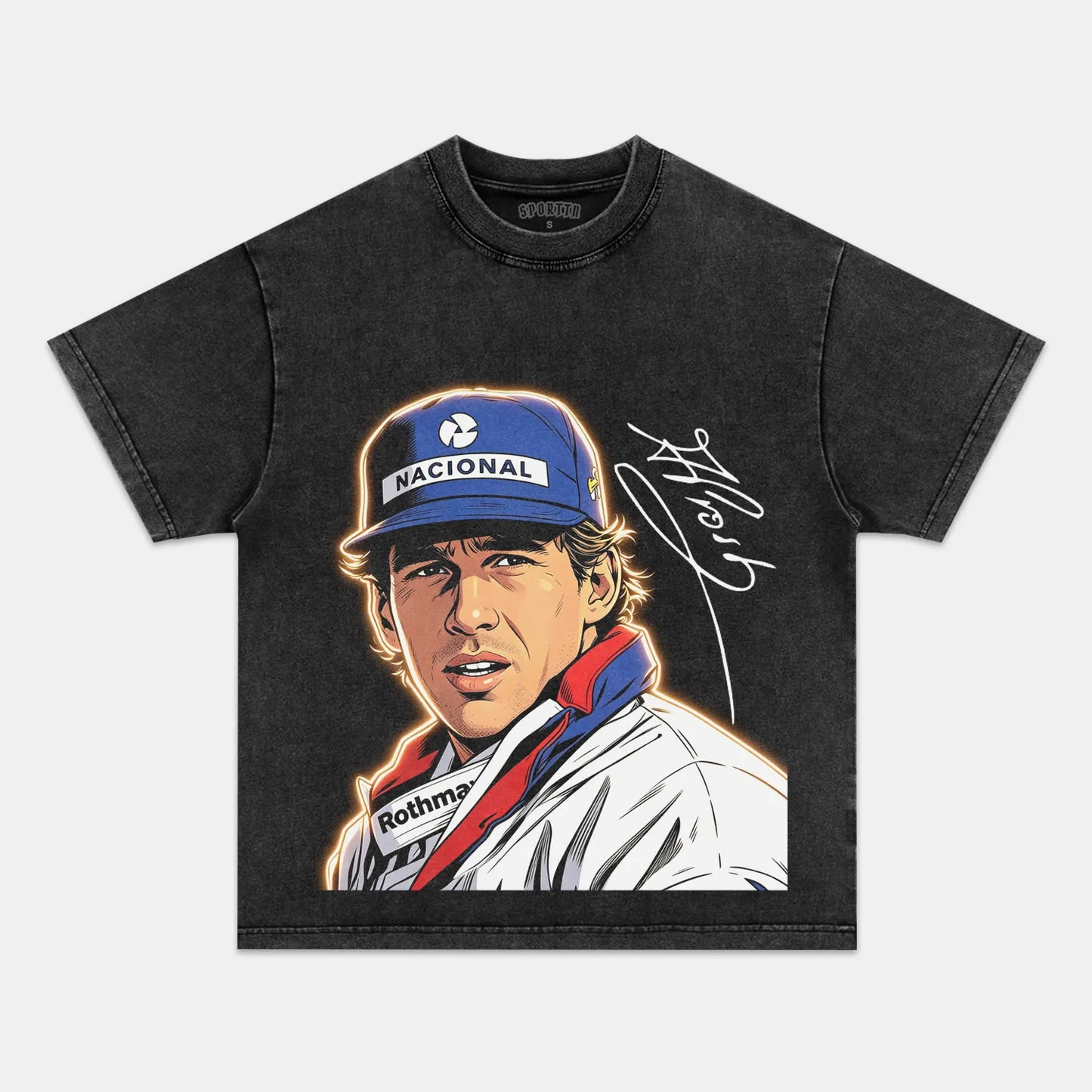 Alain Prost Autograph Collection Tee