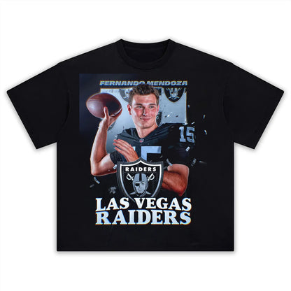Fernando Mendoza Raiders No. 1 pick T-shirt