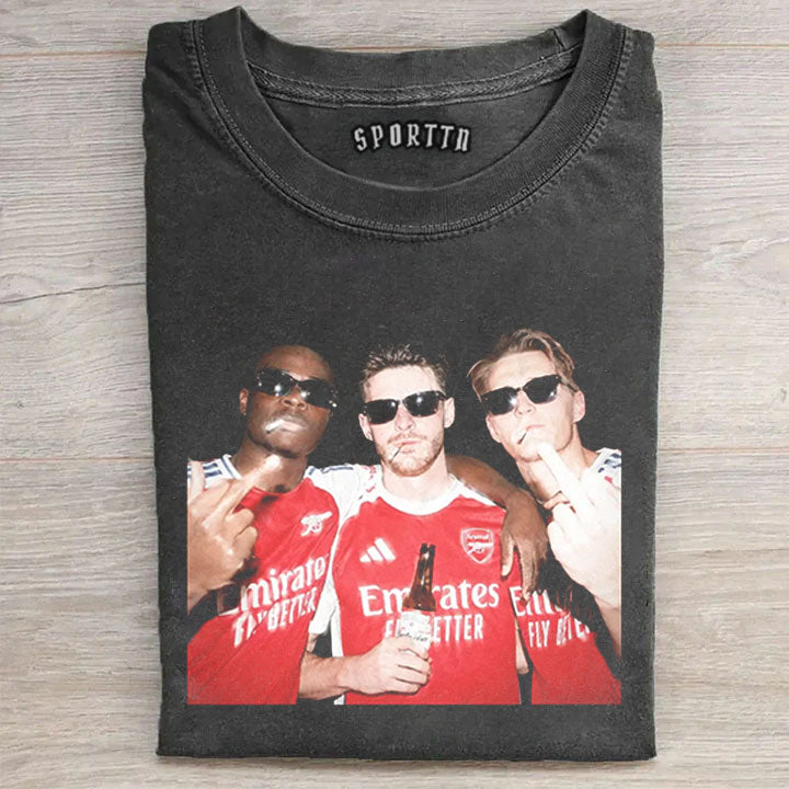 Arsenal-Declan Rice ＆ Martin Ødegaard ＆ Bukayo Saka T-shirt