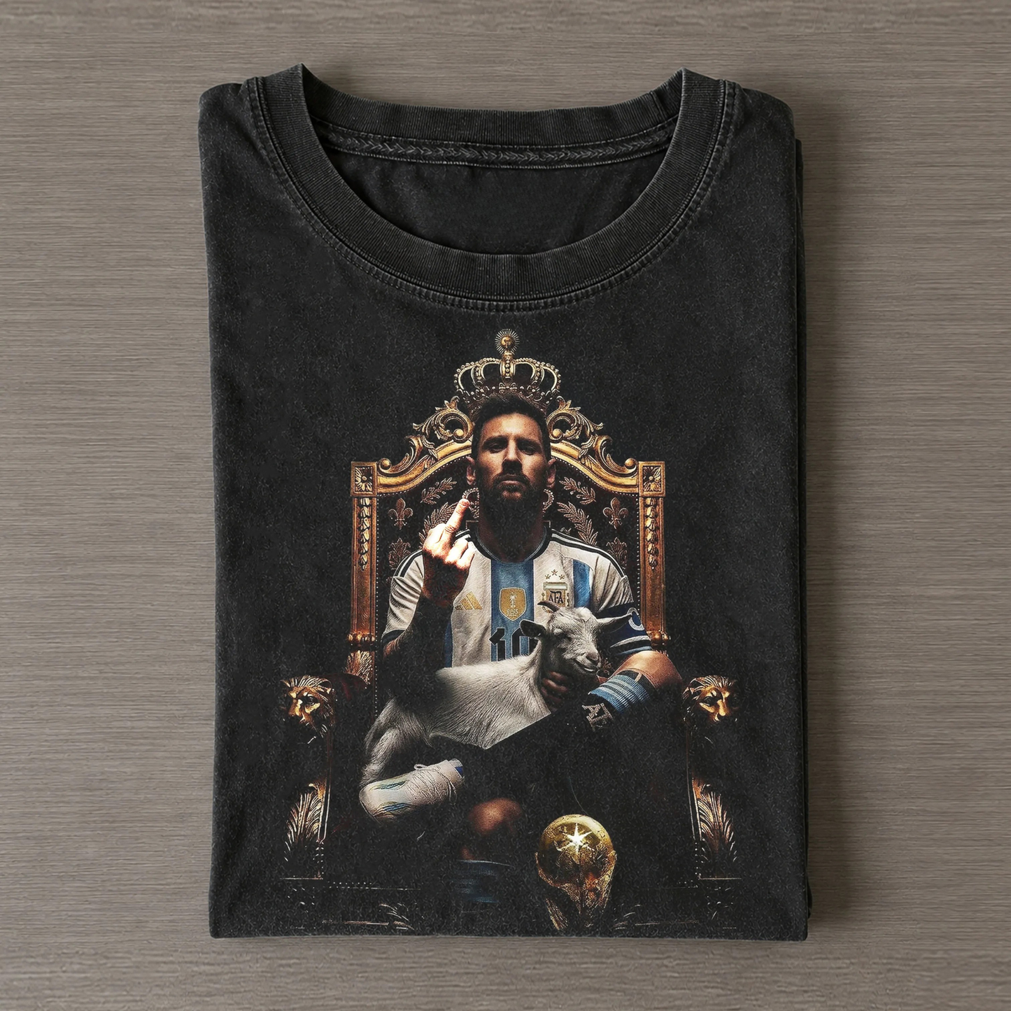 Lionel Messi Vintage Tee