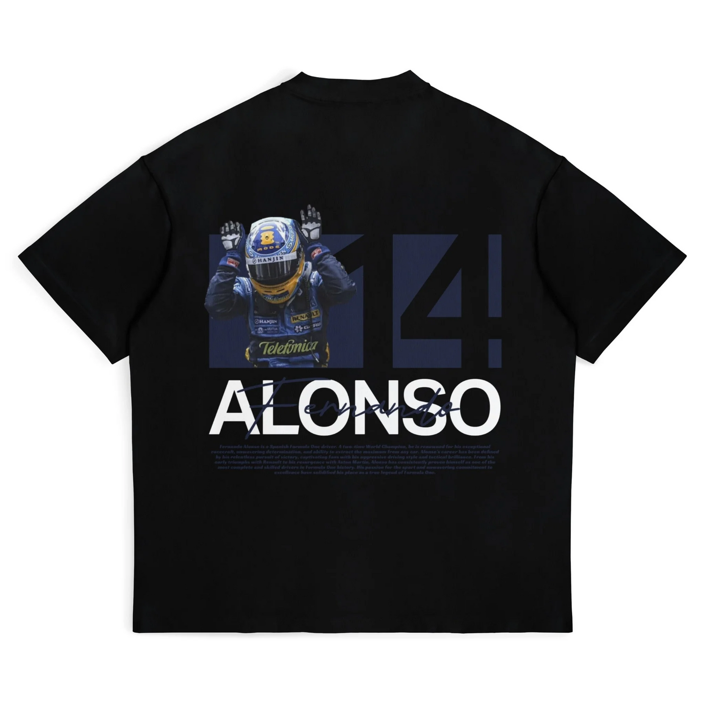 Fernando Alonso Pose Tee/Hoodie